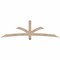 Ekena Millwork Davenport Smooth Timber Gable Bracket, Douglas Fir, 84"W x 24"H x 3 1/2"D x 3 1/2"F, 7/12 Pitch GBW084X24X0404DAV00SDF - alternate 1